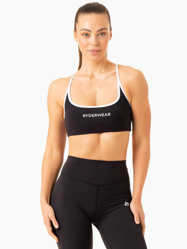Frequency Sports Bra Black – Fit Society